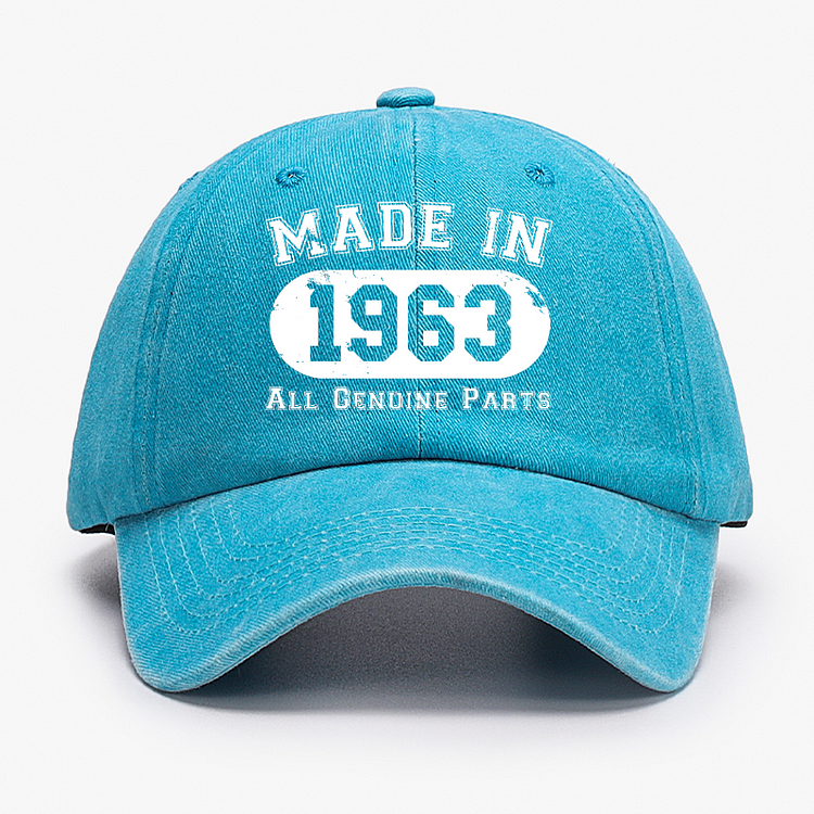 Made In 1963 - All Genuine Parts Hat socialshop