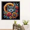 Diamond Painting-DIY Crystal Rhinestone Owl