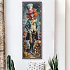 Mad Hatter Full Stamped Cross Stitch 11CT 3-Strand 30x90cm