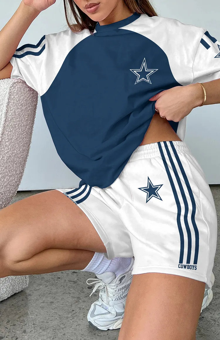 Dallas Cowboys Limited Edition Top And Shorts Two-Piece Suits
