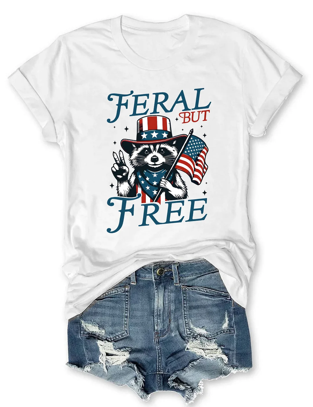 Feral But Free T-shirt