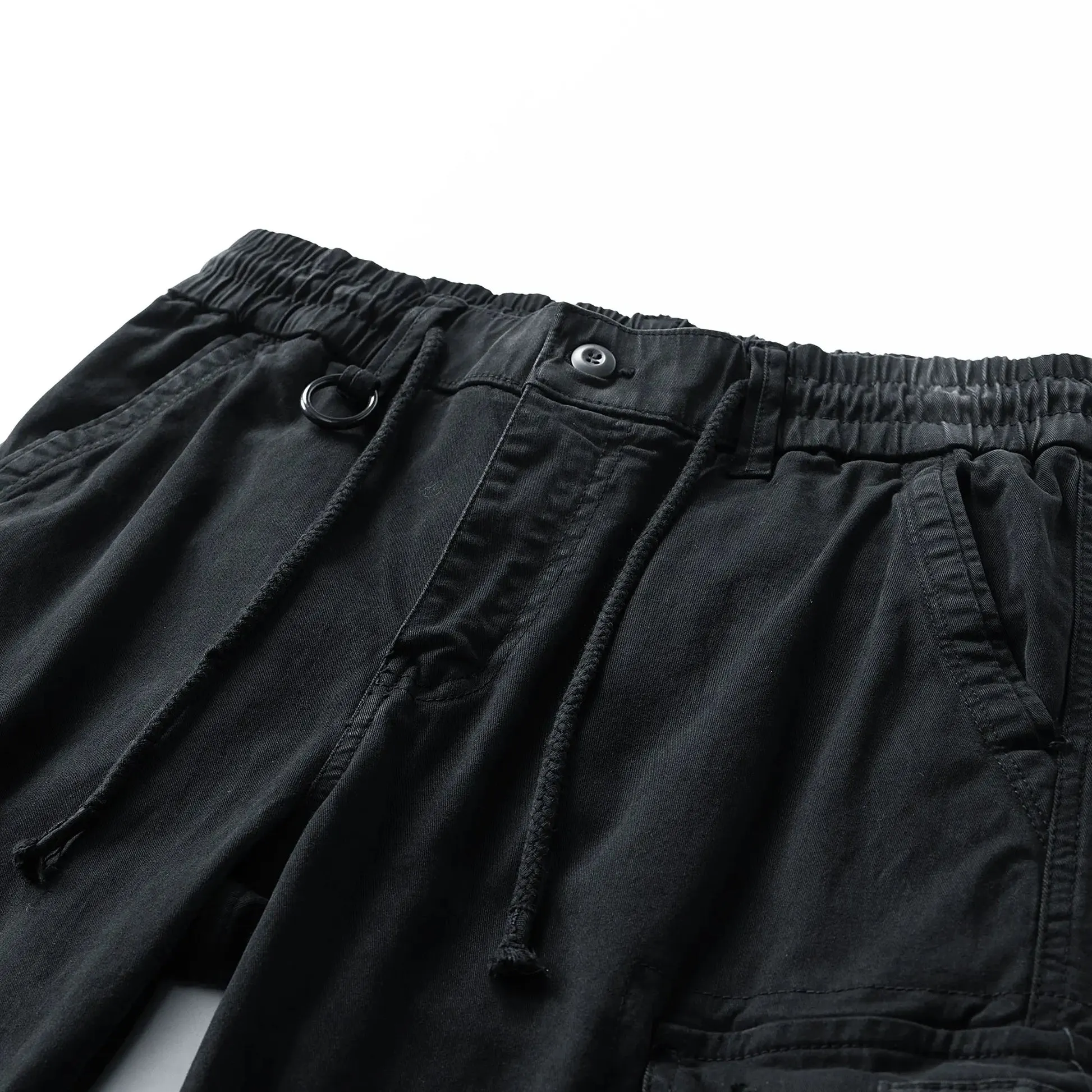 Elastic Waist and Drawstring Detail
