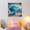 Beach Beauty Horse-11CT Stamped Cross Stitch 40*40cm
