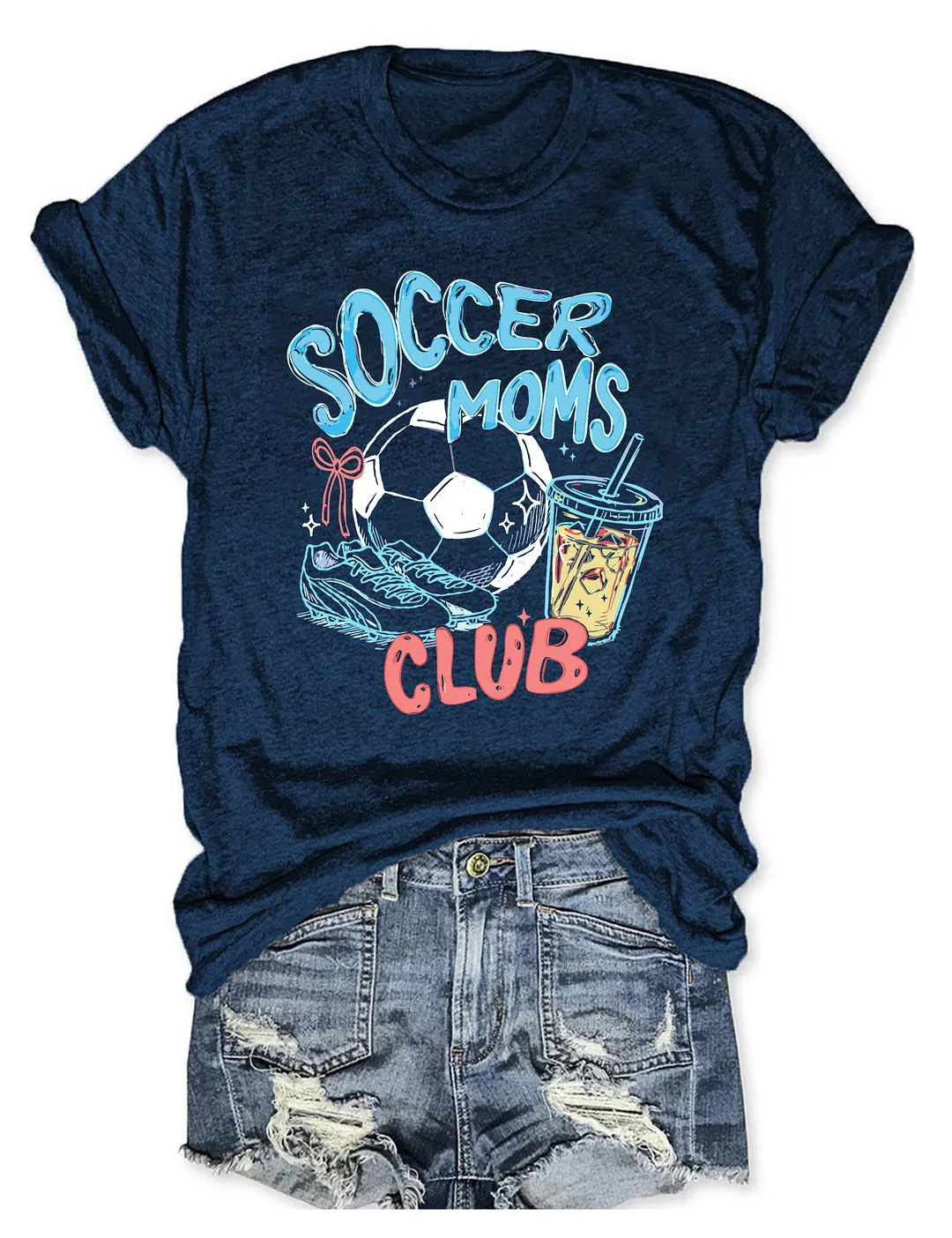 Soccer Moms Club T-shirt