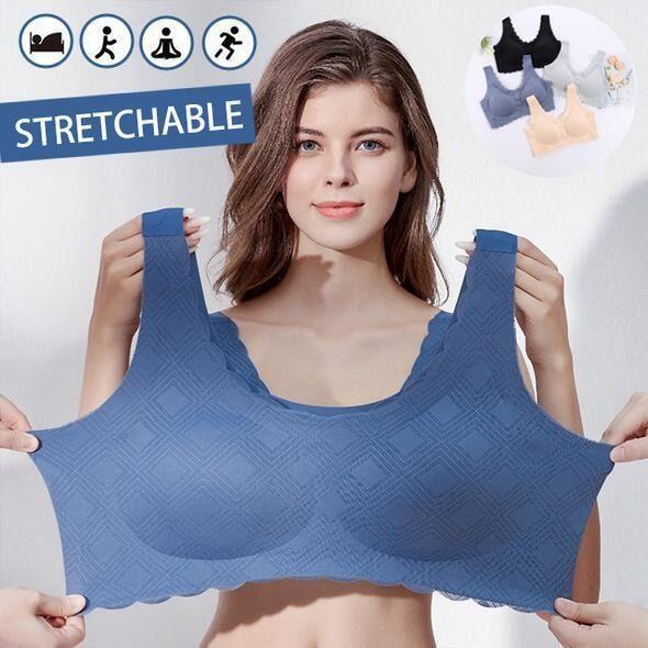 SEAMLESS & STRETCHABLE ICE SILK PLUS SIZE BRA
