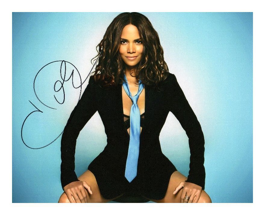 HALLE BERRY AUTOGRAPHED SIGNED A4 PP POSTER Photo Poster painting PRINT 4