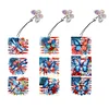 3Pcs Diamond Painting Butterfly Dragonfly Bookmark Making Kit