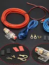 1500W Audio Speakers Wiring Kit 18GA Subwoofer Speaker Line for Car Modification