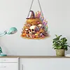 (US Local)Acrylic Skull Haystack   DIY Hanging Diamond Art Kits Wall Door Decoration