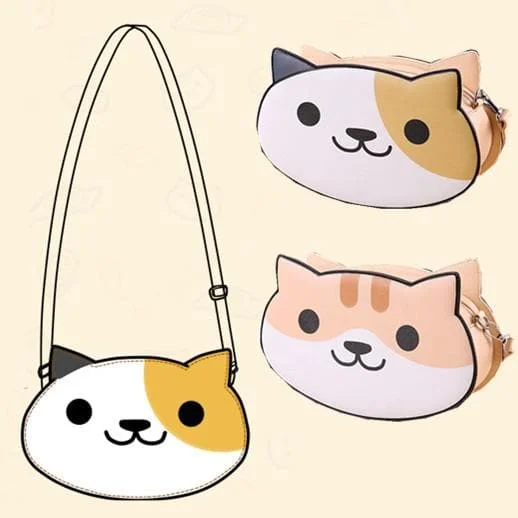 [Neko Atsume] Kitty Cat PU Bag SP165093
