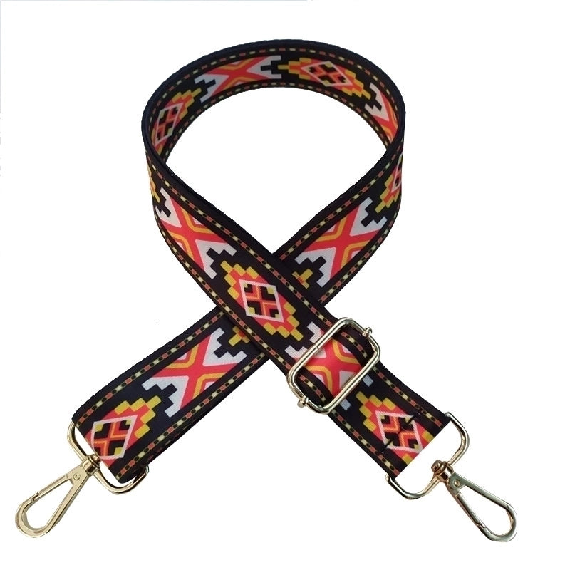 New Colorful Wide Shoulder Straps Purse Accessories Strap Adjustable Shoulder Messenger Bag Long Strap Replacement Burden Reduction Bag Strap