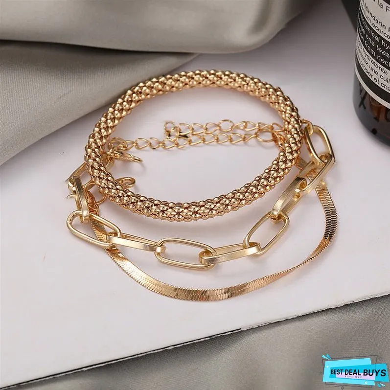 Lustrous Chain Elegance Bracelet