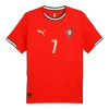 RONALDO #7 Portugal Home Soccer Jersey 2025