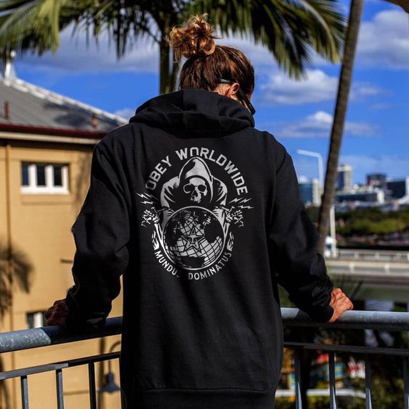 Obey Worldwide Mundus Dominatus Hoodie - Krazyskull