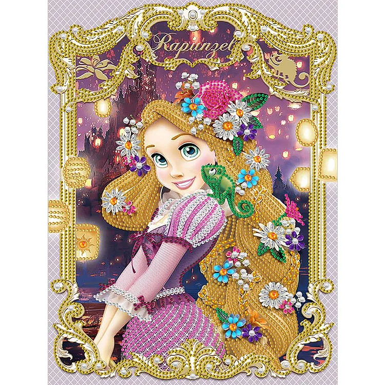 Special-shaped Diamond Painting - Disney Princess - 30*40CM