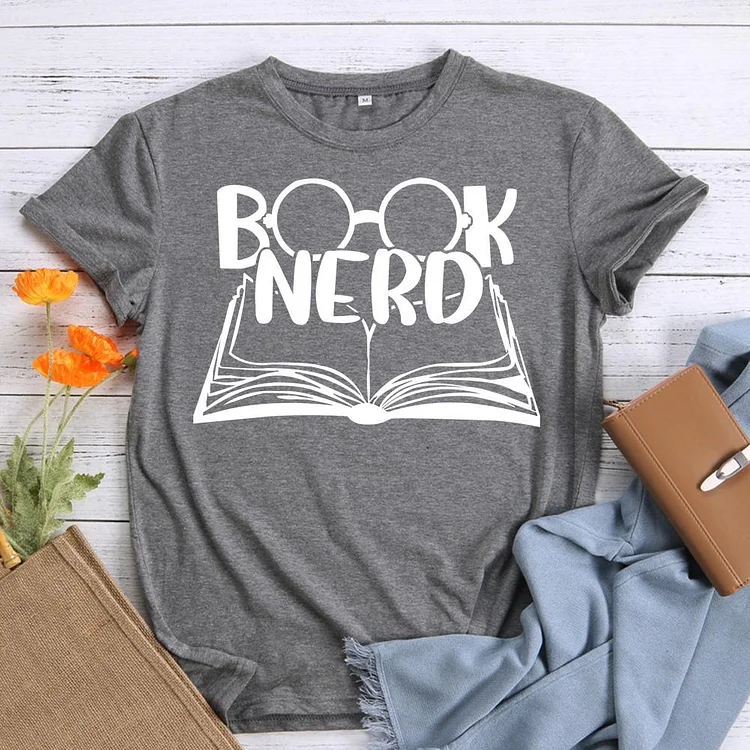 ANB - Book nerd Book Lovers Tee-010668