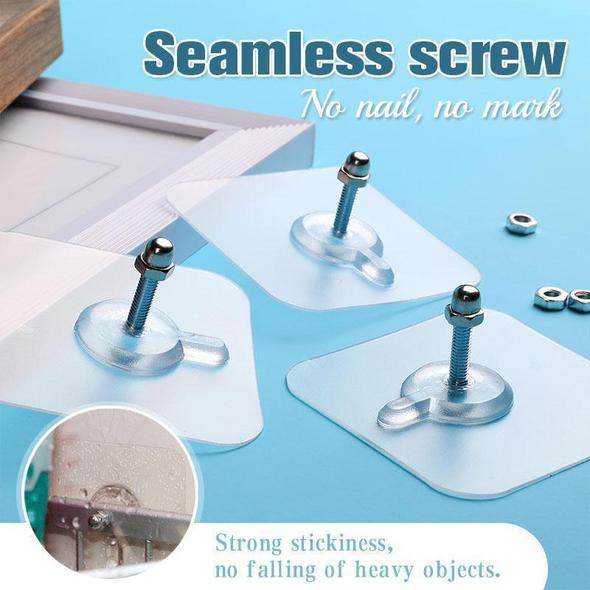 Screw Free Sticker(1 Set Of 10 Pcs)