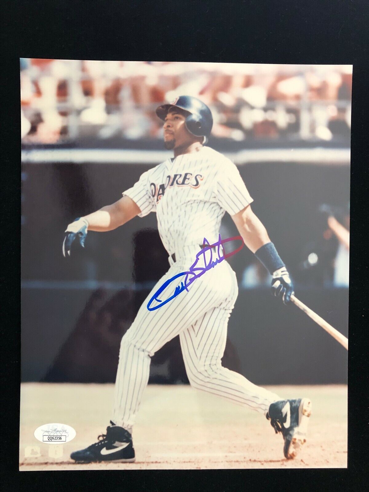 Gary Sheffield Signed Autographed Photo Poster painting - San Diego Padres - Pinstripes - JSA