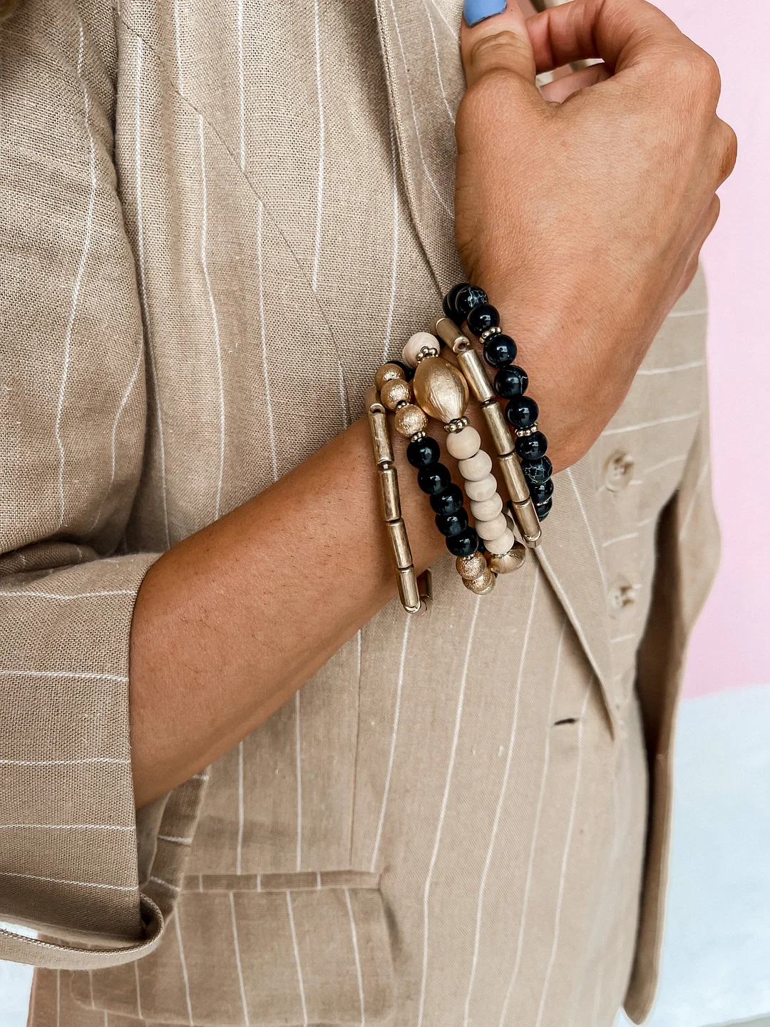 Stack Me Pretty Beaded Bracelet