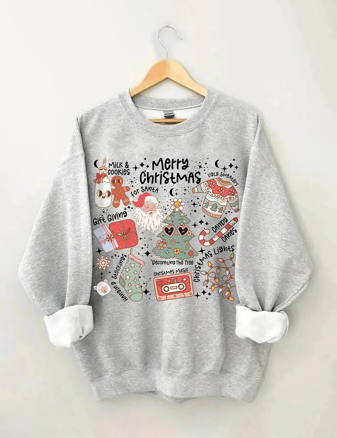 Retro Christmas Sweatshirt