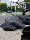 Motorcycle Heated Handlebar Muffs Windproof 3 Levels Setting Gloves for Riding