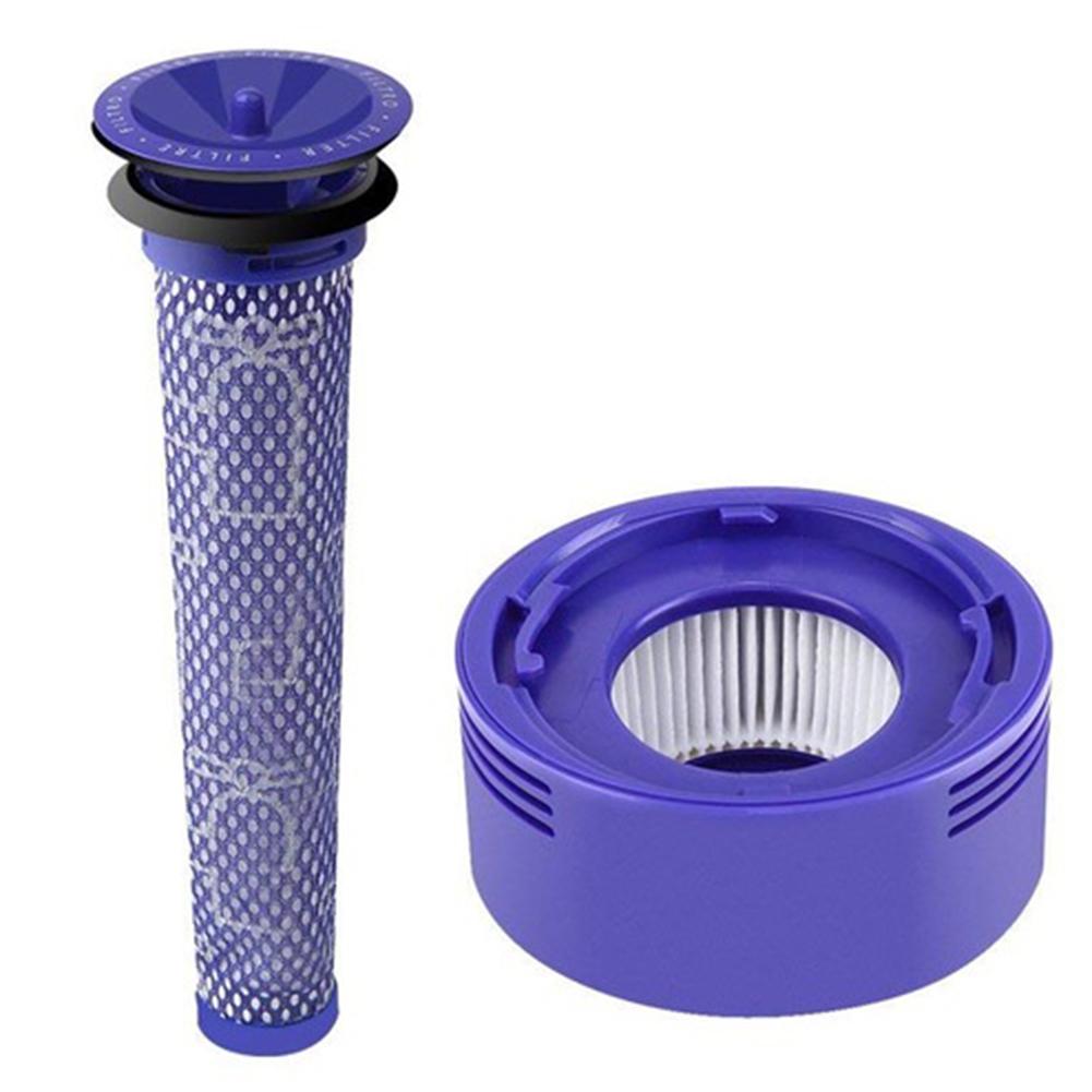 

2pcs/set Motor HEPA Pre-filter Post-filter for Dyson V7 V8 Vacuum Cleaner, 501 Original