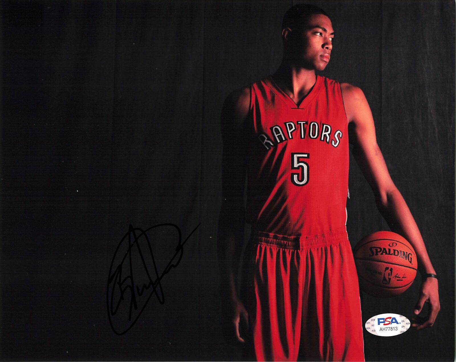 Bruno Caboclo signed 8x10 Photo Poster painting PSA/DNA Toronto Raptors Autographed