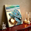 (Pre-Framed)Turtle-Special Shape Diamond Painting Kit(25x25cm)