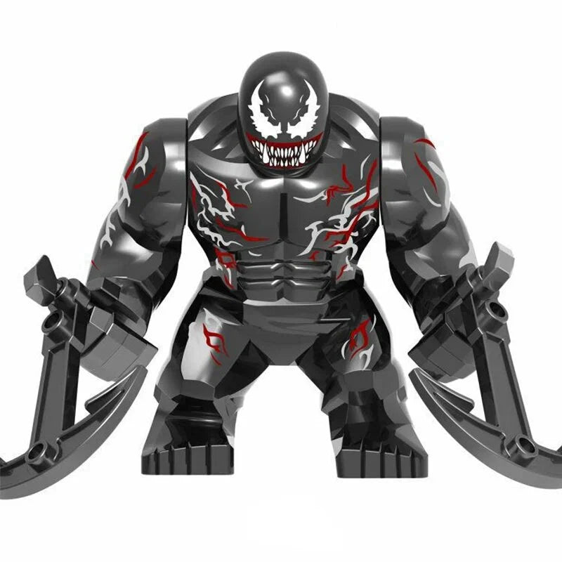 Riot Venom Custom Marvel Superhero Large Minifigure Minifigure Bricks monstertoys