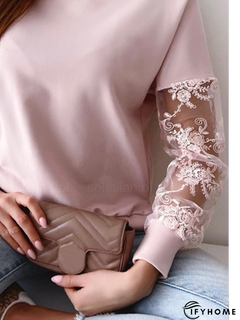 Split Joint Casual Loose Top | IFYHOME