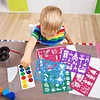 (US Local)35 Pieces Drawing Stencils Tool Set Drawing Templates for Drawing and Painting 