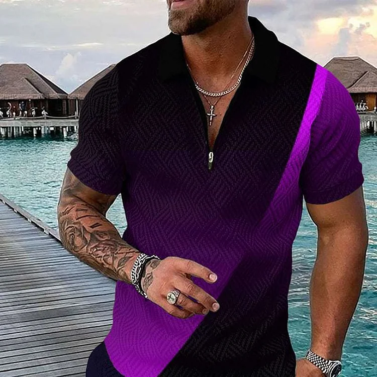Polo Shirts Men's Polo Shirt Short Sleeve T-shirt Top