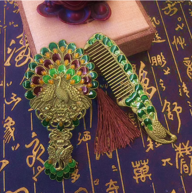 Beijing Cloisonné Combs: A Delicate Blend of Beauty, Craft, and Culture