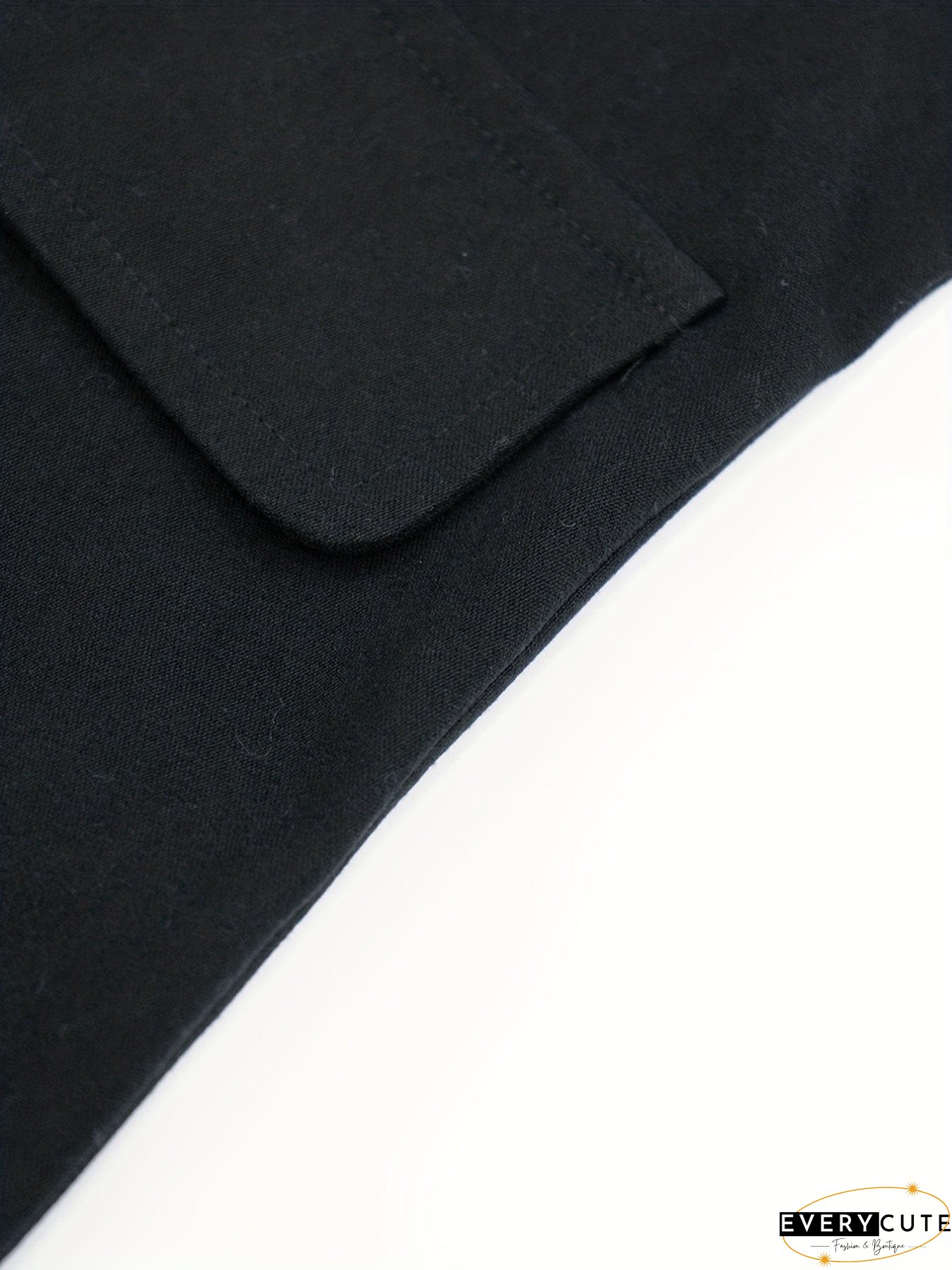 Trendy Button-Front Blazer