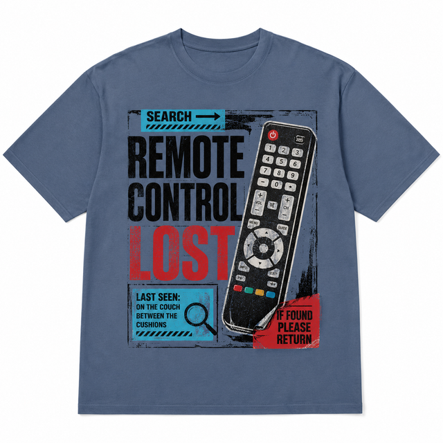 Remote Lost Cotton T-Shirt