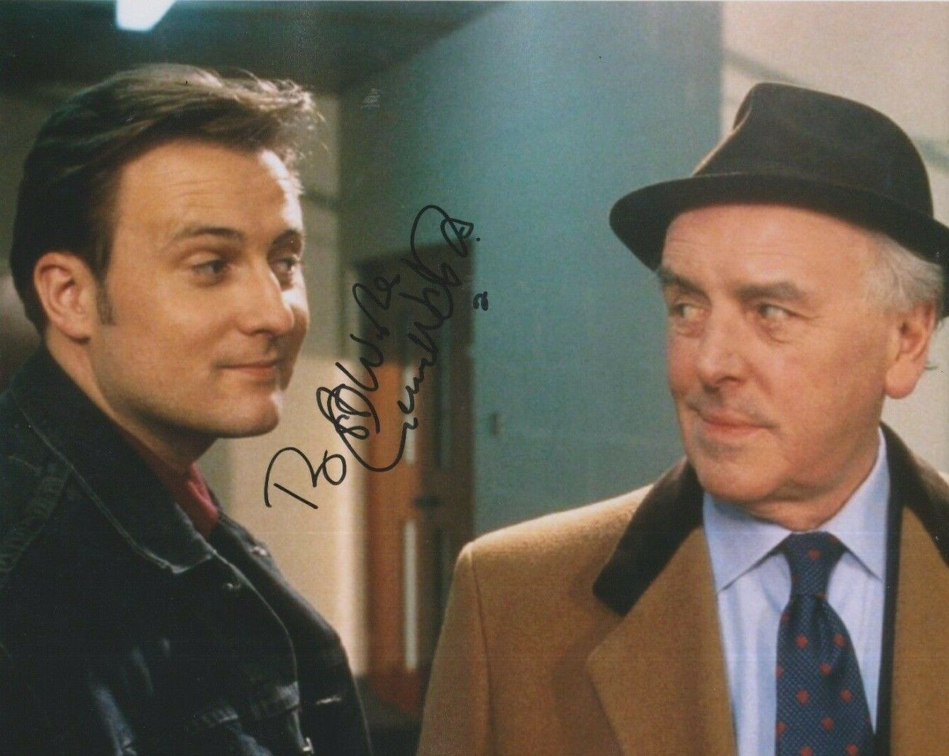 Gary Webster **HAND SIGNED** 8x10 Photo Poster painting ~ Minder ~ AUTOGRAPHED