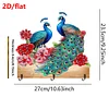 Peacock - 5d DIY Basteln Wandhaken