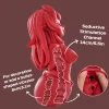 Meru The Succubus Onahole most realistic sex dolls Co-brand Mini Sex Torso Red  Skin