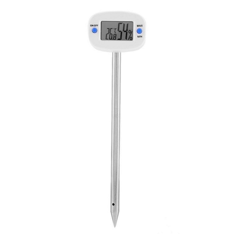 LCD Soil Thermometer Hygrometer Probe Electronic Temperature Humidity Meter