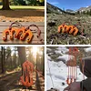 Game and Gear Hoist Block and Tackle Pulley System Plastic Compact Game Lifting Tool for Easy Game Hauling and Gear Management