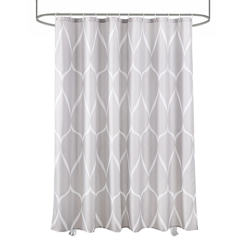 Chinoiserie Vacation Plant Polyester Shower Curtain