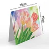 (US Only)12PCS DIY Diamond Painting Greeting Card Set Festival Pattern Congratulations