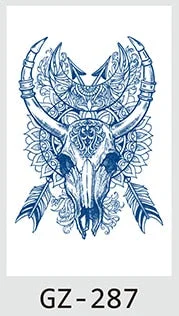 Temporary Waterproof Tattoos Stickers Sad Broken Heart Juice Ink Lasting Boy Girl Arm Chest Neck Shoulder Collarbone Fake Tatoo