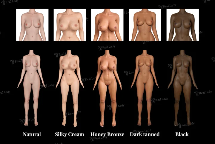 Custom Sex Doll Options Guide | Same as Photo, Head Swap & Skin Tone