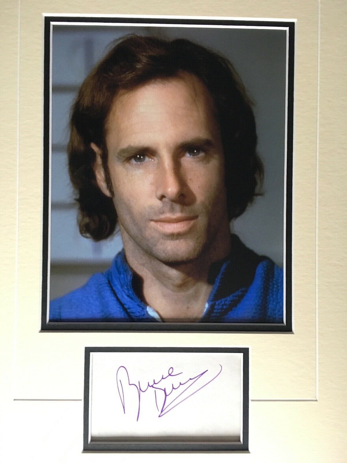 BRUCE DERN - POPULAR AMERICAN ACTOR - SUPERB SIGNED Photo Poster painting DISPLAY
