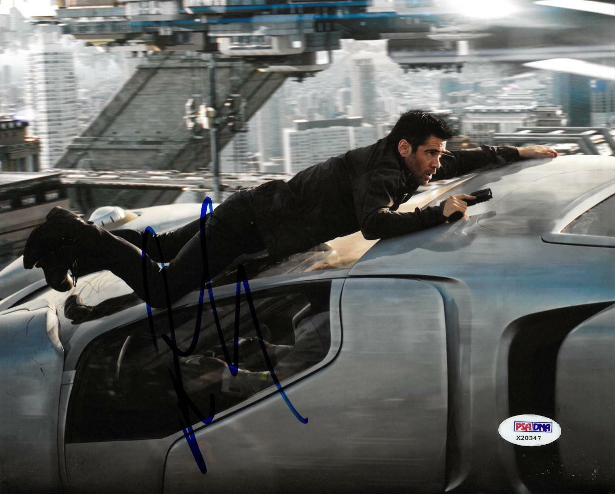 Colin Farrell Signed Total Recall Autographed 8x10 Photo Poster painting PSA/DNA #X20347