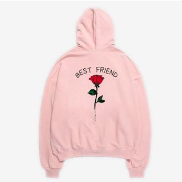 New Hot Sale Fashion Women's Best Friend Printed Pullover Hoodie Sisters Casual Sports Long Sleeve Hooded Sweatshirt Cotton Top - Shop Trendy Women's Fashion | TeeYours