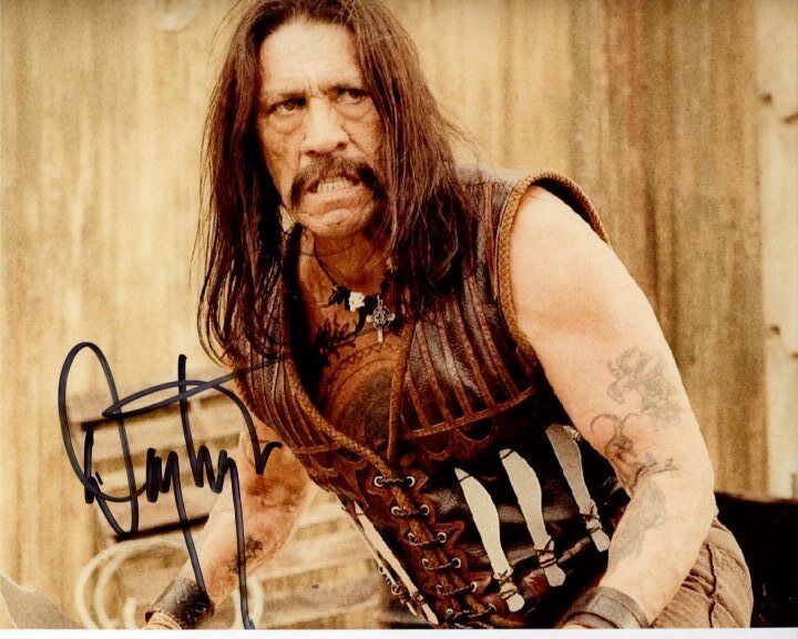 DANNY TREJO Signed Autographed MACHETE Photo Poster painting