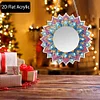 Mandala DIY Diamond Painting Mirror Kit Diamond Art Makeup Mirror for Beginners