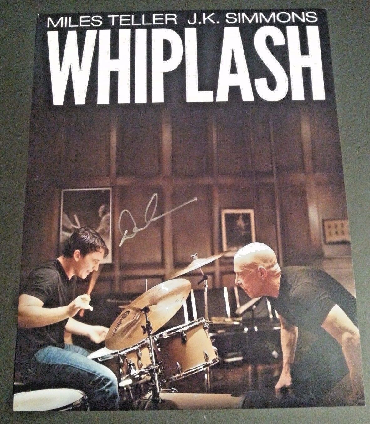 WHIPLASH Director Authentic Hand-Signed Damien Chazelle